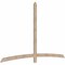 Ekena Millwork Bellingham Smooth Timber Gable Bracket, Douglas Fir, 96"W x 60"H x 1 1/2"D x 3 1/2"F, 15/12 Pitch GBW096X60X0204BEL00SDF - alternate 5
